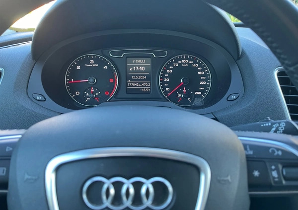 Audi Q3 cena 59900 przebieg: 180000, rok produkcji 2013 z Gdynia małe 37